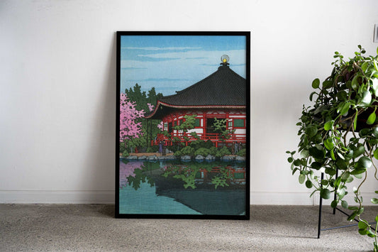 Kyoto Daigo Denpo Temple Asian Style Poster | Wall Art for Home & Office | High-Quality Print - High-Quality Visual Display