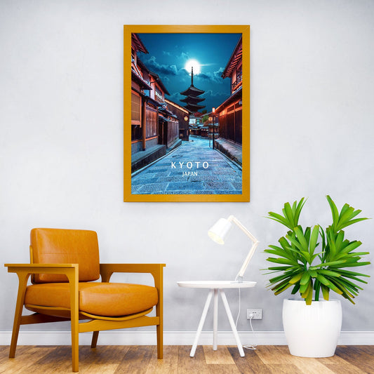 Kyoto Ninenzaka Sannenzaka Asian Style Poster | Wall Art for Home & Office | High-Quality Print - High-Quality Visual Display