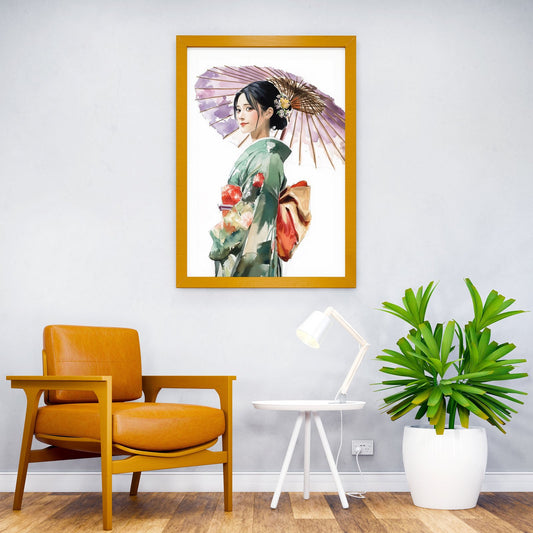 Kyoto no Sansaku Asian Style Poster | Wall Art for Home & Office | High-Quality Print - High-Quality Visual Display