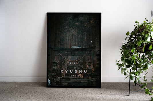 Kyushu Japan Asian Style Poster | Wall Art for Home & Office | High-Quality Print - High-Quality Visual Display
