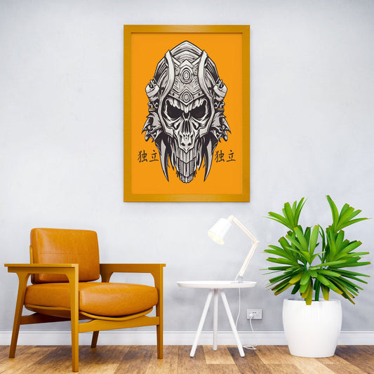 LEGENDARY SAMURAI MASK Asian Style Poster | Wall Art for Home & Office | High-Quality Print - High-Quality Visual Display