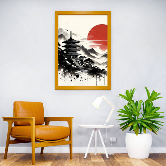 Landscape V3 Asian Style Poster | Wall Art for Home & Office | High-Quality Print - High-Quality Visual Display