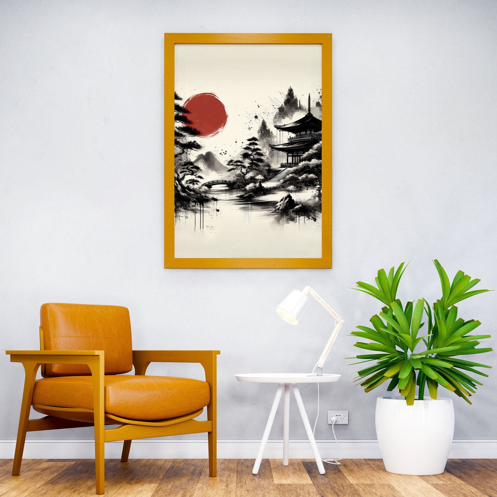 Landscape V4 Asian Style Poster | Wall Art for Home & Office | High-Quality Print - High-Quality Visual Display