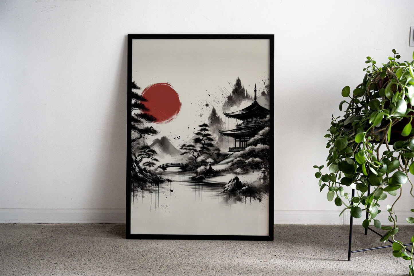 Landscape V4 Asian Style Poster | Wall Art for Home & Office | High-Quality Print - High-Quality Visual Display