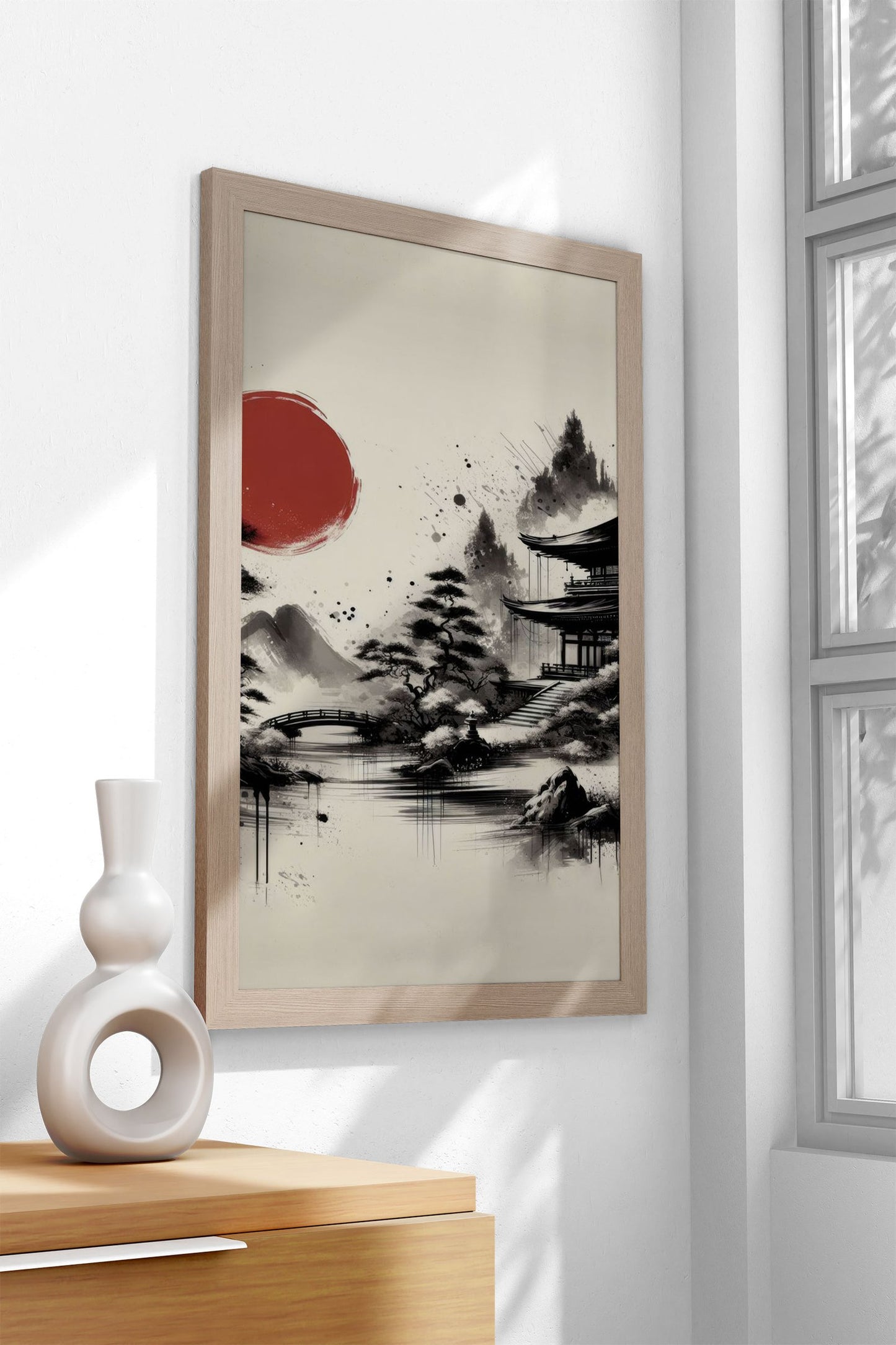 Landscape V4 Asian Style Poster | Wall Art for Home & Office | High-Quality Print - High-Quality Visual Display