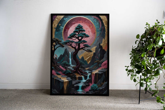 Landscapes Japanese Asian Style Poster | Wall Art for Home & Office | High-Quality Print - High-Quality Visual Display