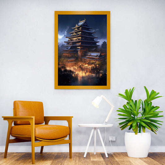 Lantern Festival Asian Style Poster | Wall Art for Home & Office | High-Quality Print - High-Quality Visual Display