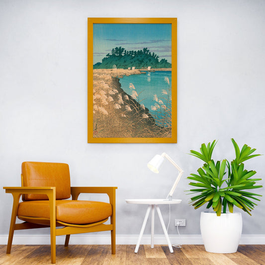 Late Autumn in Ichikawa Asian Style Poster | Wall Art for Home & Office | High-Quality Print - High-Quality Visual Display