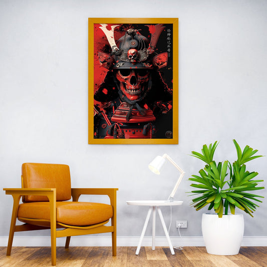 Legendary Blood Samurai Asian Style Poster | Wall Art for Home & Office | High-Quality Print - High-Quality Visual Display