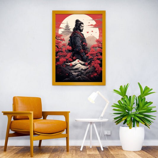 Legendary Warrior Japan Asian Style Poster | Wall Art for Home & Office | High-Quality Print - High-Quality Visual Display