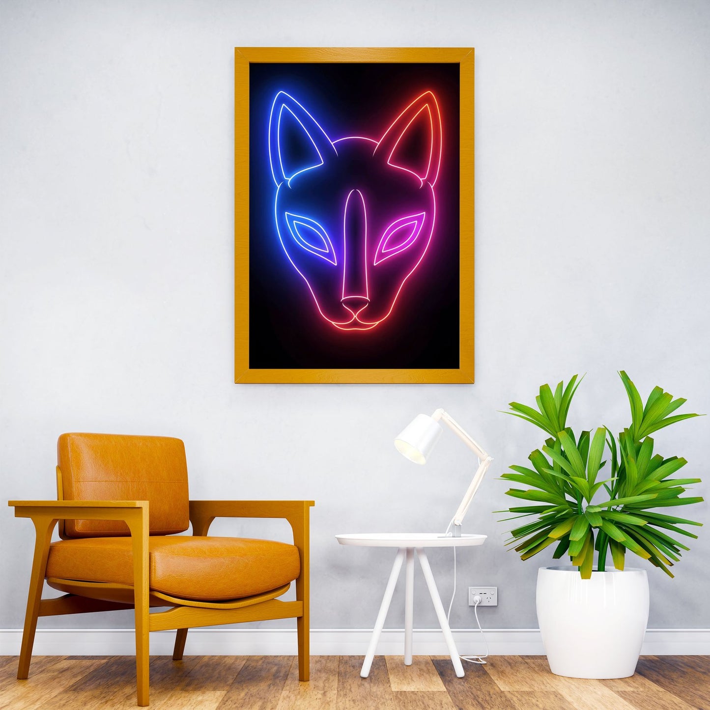 Light Neon Japan Asian Style Poster | Wall Art for Home & Office | High-Quality Print - High-Quality Visual Display