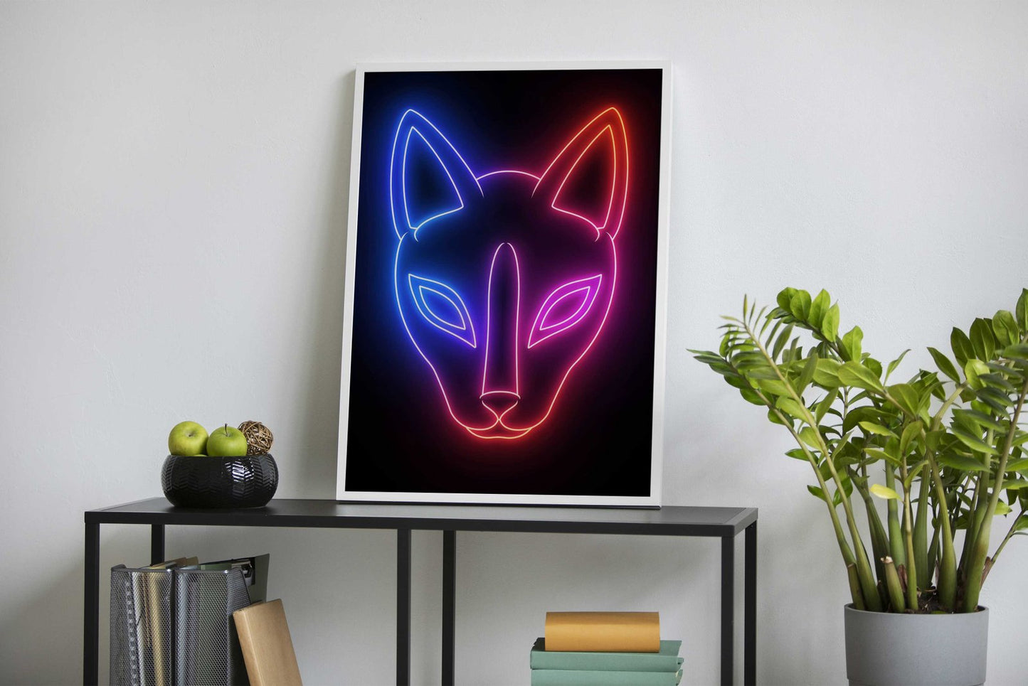 Light Neon Japan Asian Style Poster | Wall Art for Home & Office | High-Quality Print - High-Quality Visual Display