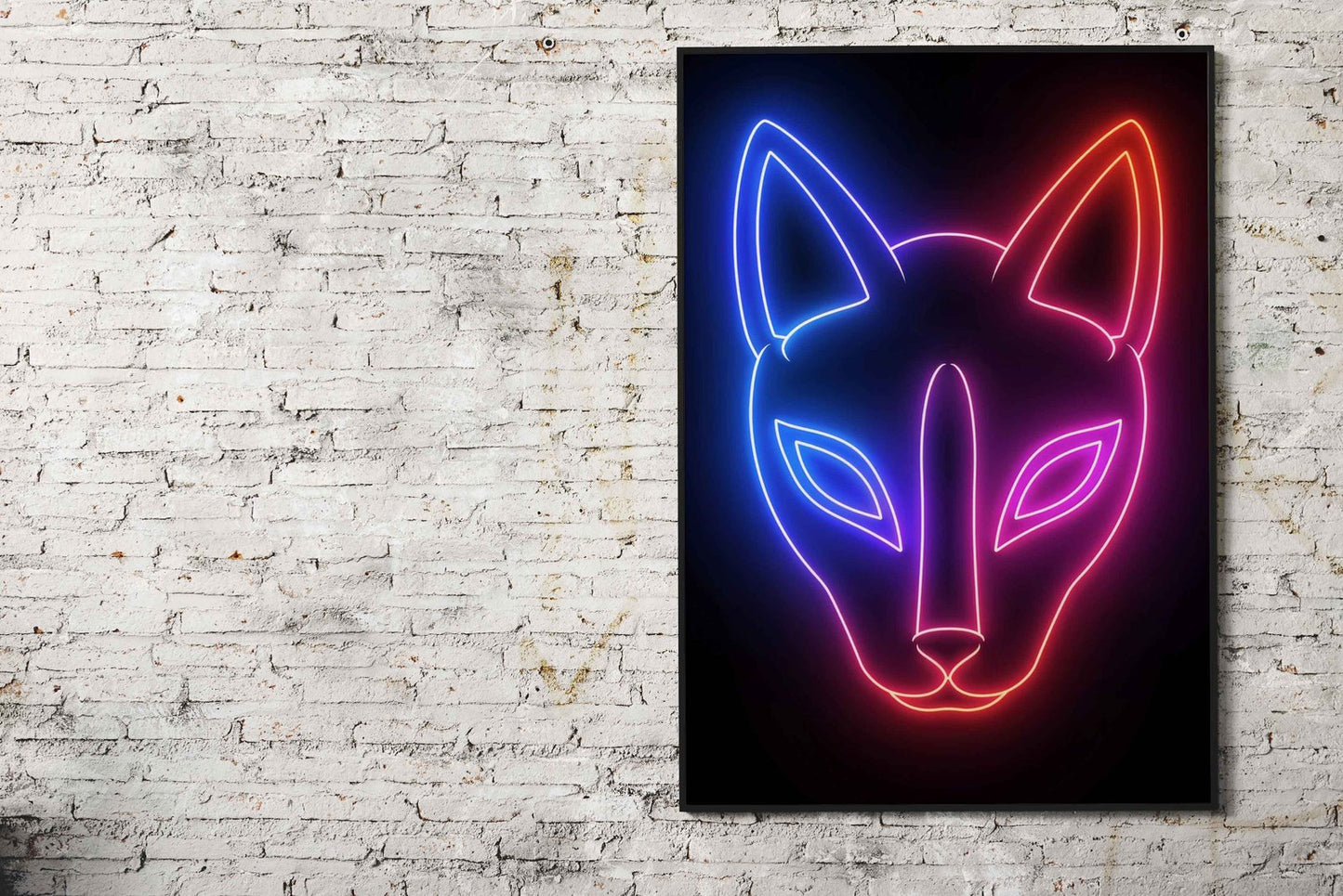 Light Neon Japan Asian Style Poster | Wall Art for Home & Office | High-Quality Print - High-Quality Visual Display
