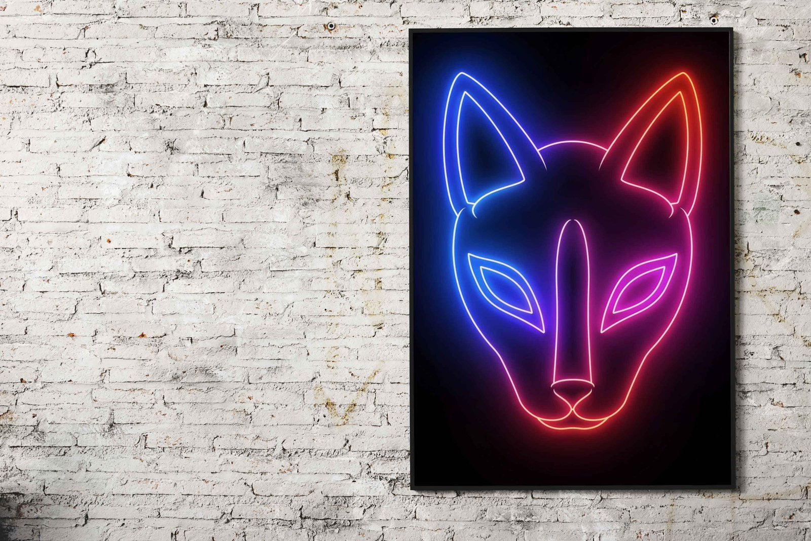 Light Neon Japan Asian Style Poster | Wall Art for Home & Office | High-Quality Print - High-Quality Visual Display