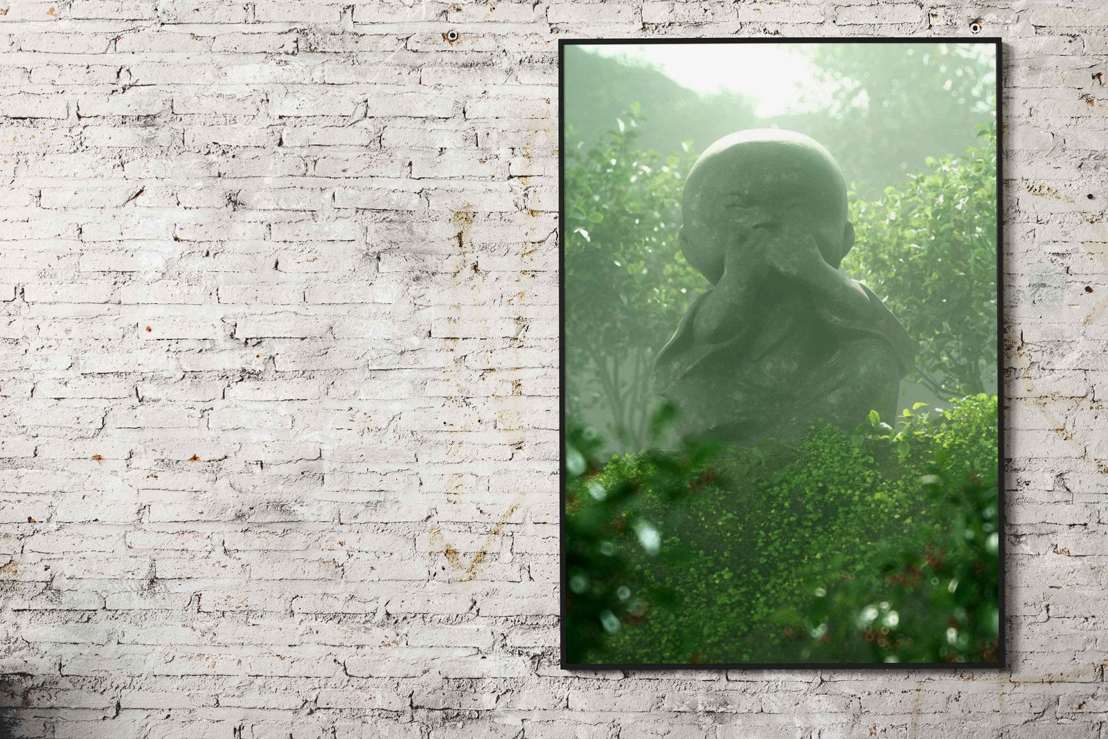 Little Buddah Asian Style Poster | Wall Art for Home & Office | High-Quality Print - High-Quality Visual Display
