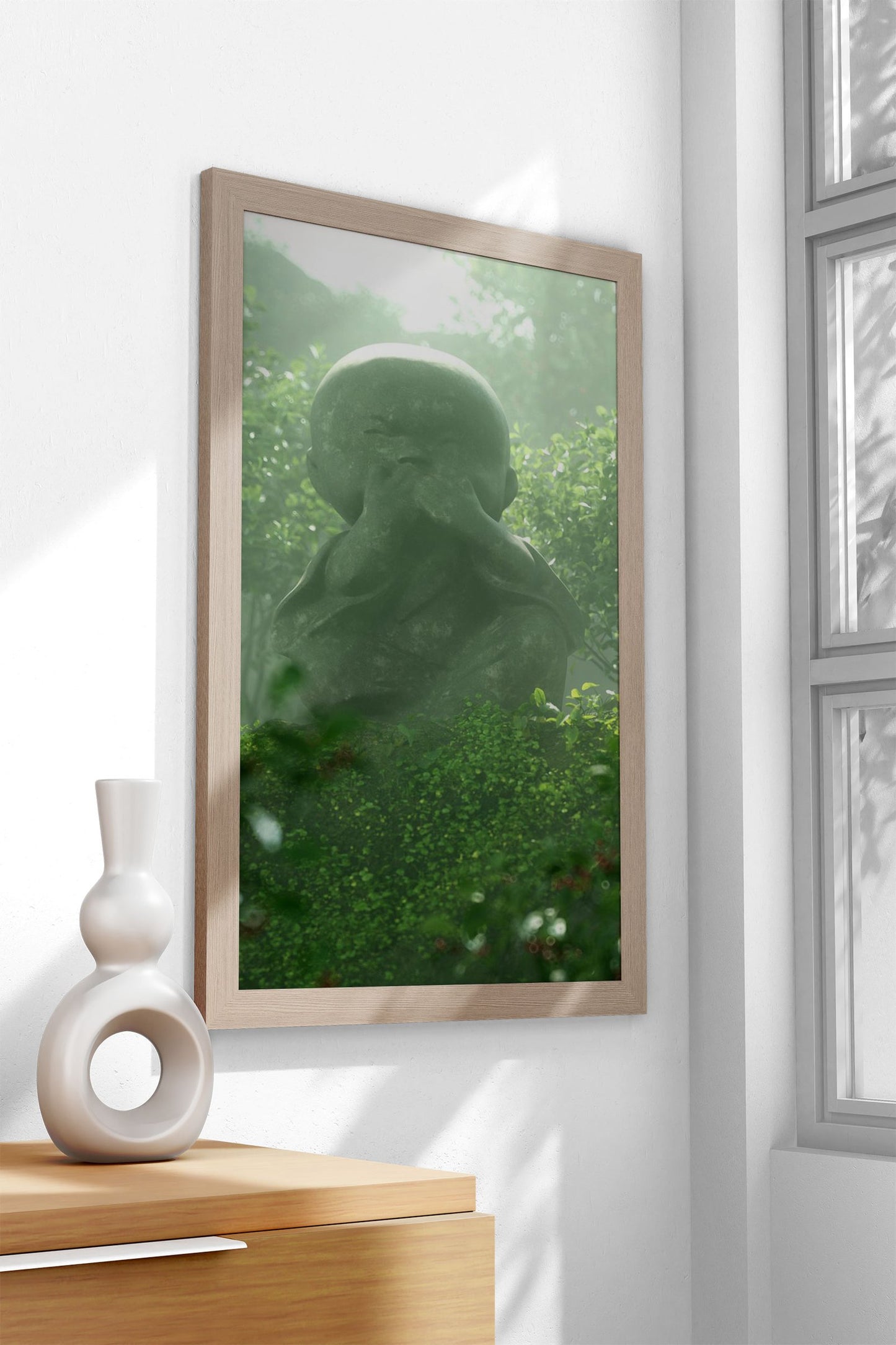 Little Buddah Asian Style Poster | Wall Art for Home & Office | High-Quality Print - High-Quality Visual Display