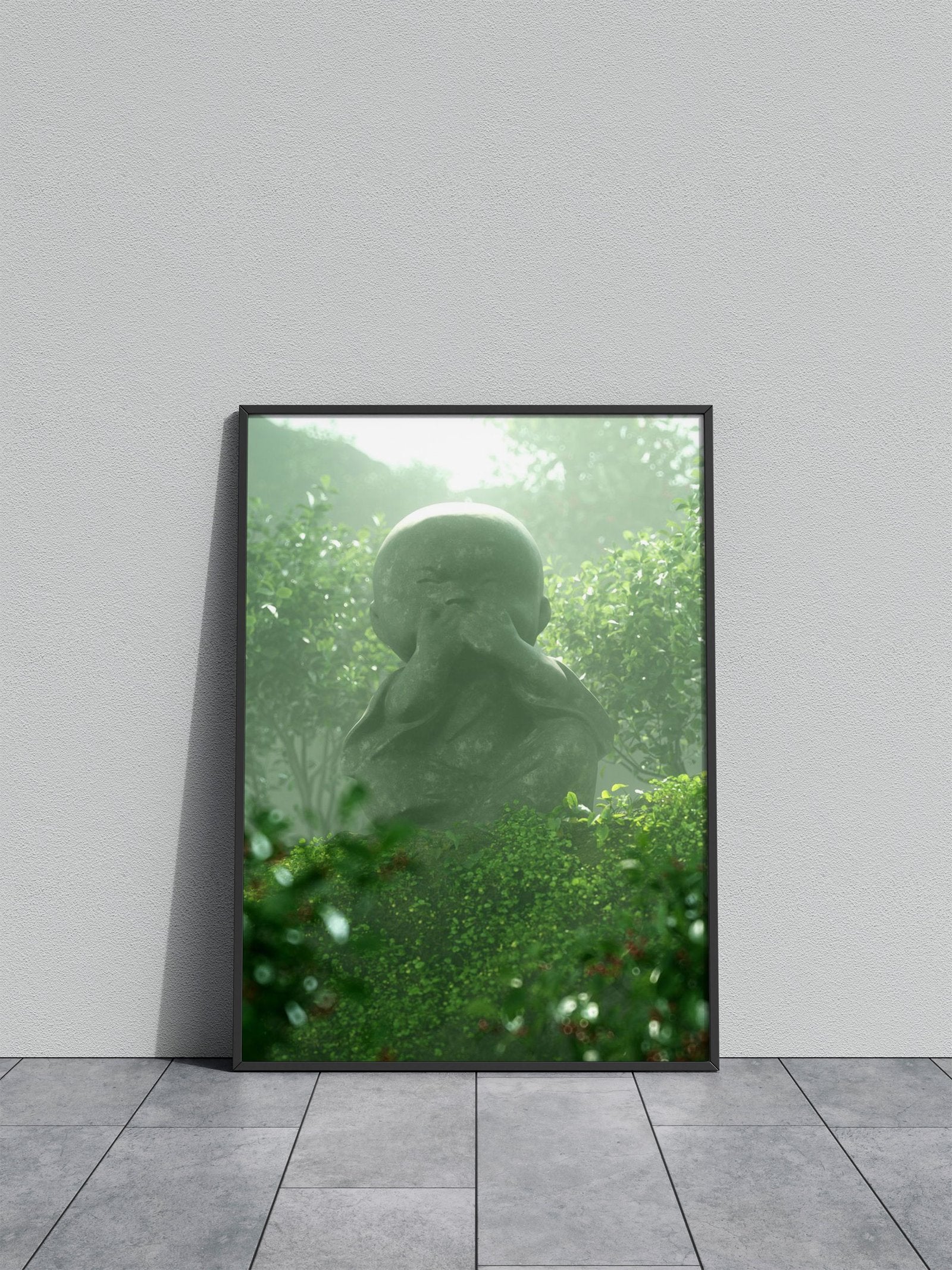 Little Buddah Asian Style Poster | Wall Art for Home & Office | High-Quality Print - High-Quality Visual Display
