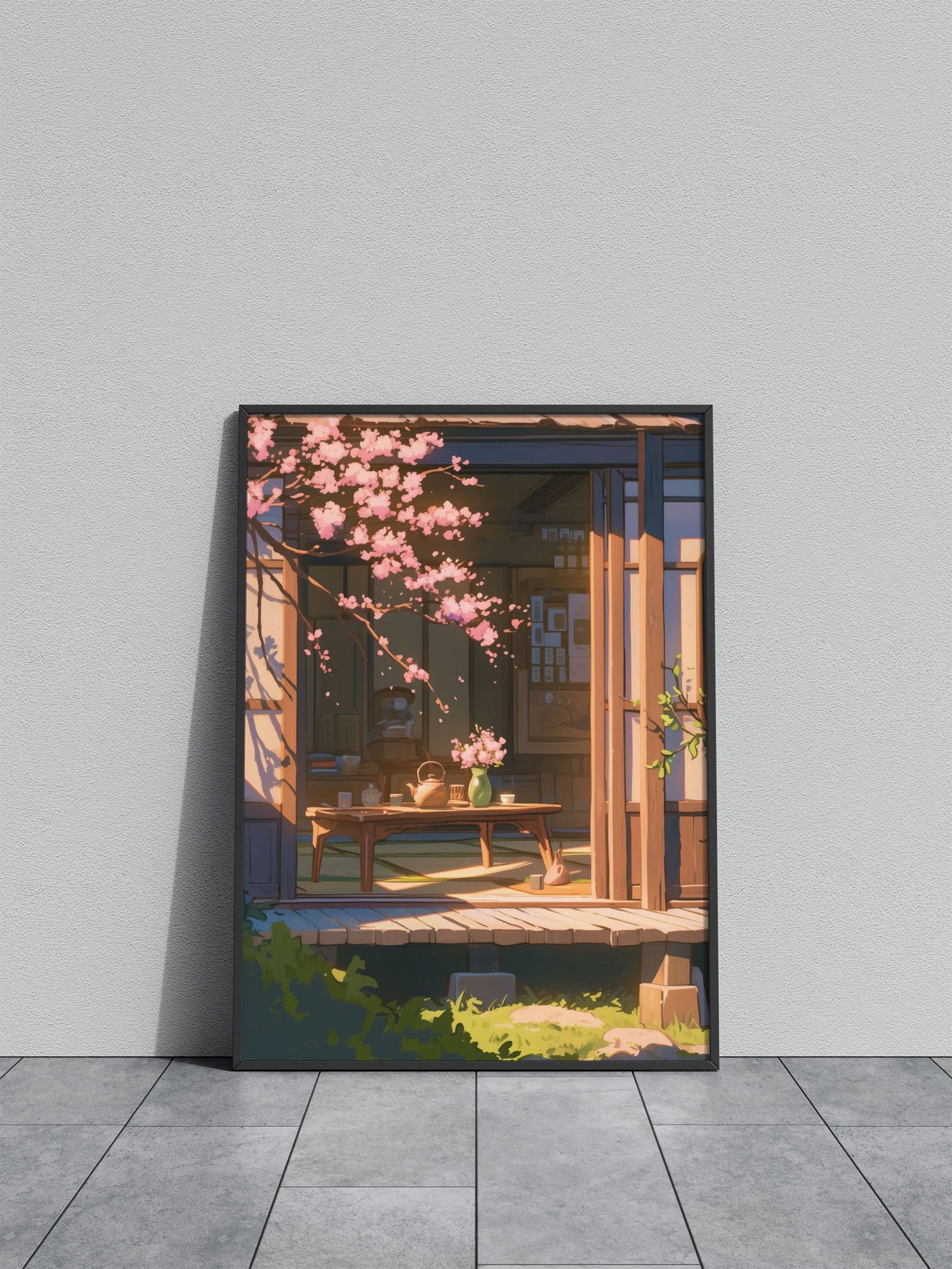 Lofi Afternoon in Japan Asian Style Poster | Wall Art for Home & Office | High-Quality Print - High-Quality Visual Display