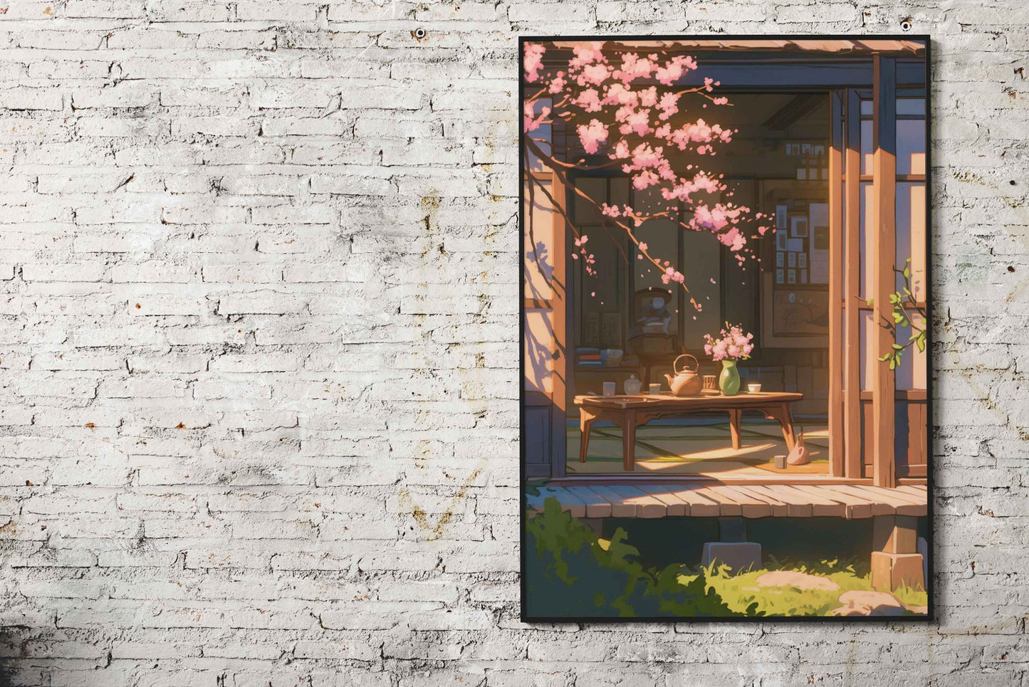 Lofi Afternoon in Japan Asian Style Poster | Wall Art for Home & Office | High-Quality Print - High-Quality Visual Display