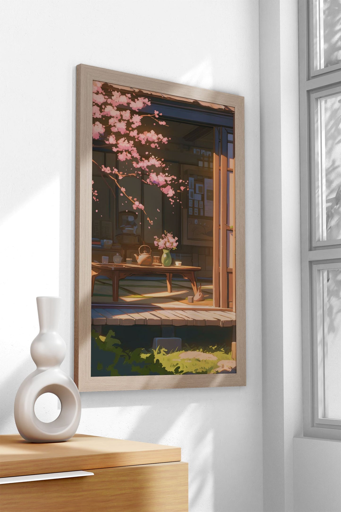 Lofi Afternoon in Japan Asian Style Poster | Wall Art for Home & Office | High-Quality Print - High-Quality Visual Display
