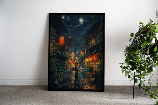 Lone Samurai Asian Style Poster | Wall Art for Home & Office | High-Quality Print - High-Quality Visual Display