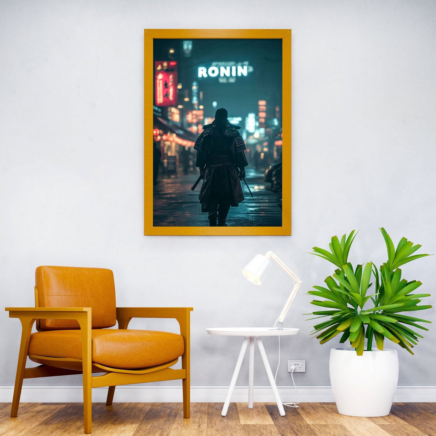 Lonely Ronin Asian Style Poster | Wall Art for Home & Office | High-Quality Print - High-Quality Visual Display