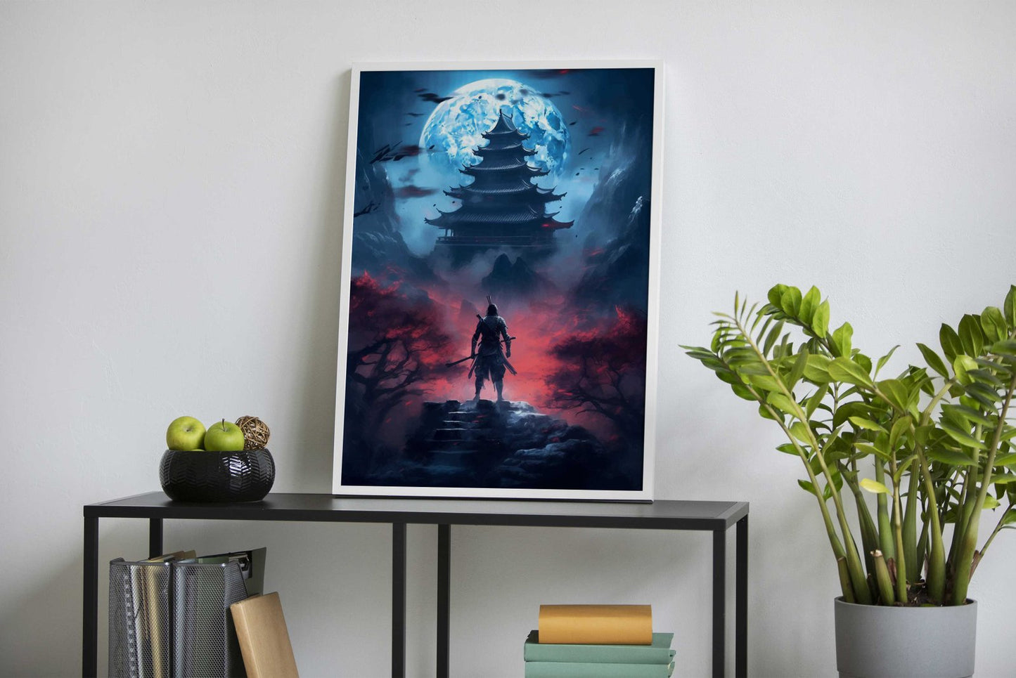 Lonely Samurai Asian Style Poster | Wall Art for Home & Office | High-Quality Print - High-Quality Visual Display