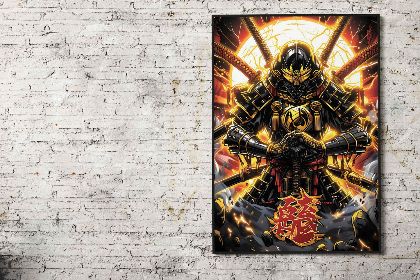 Lord of japanese Samurai Asian Style Poster | Wall Art for Home & Office | High-Quality Print - High-Quality Visual Display