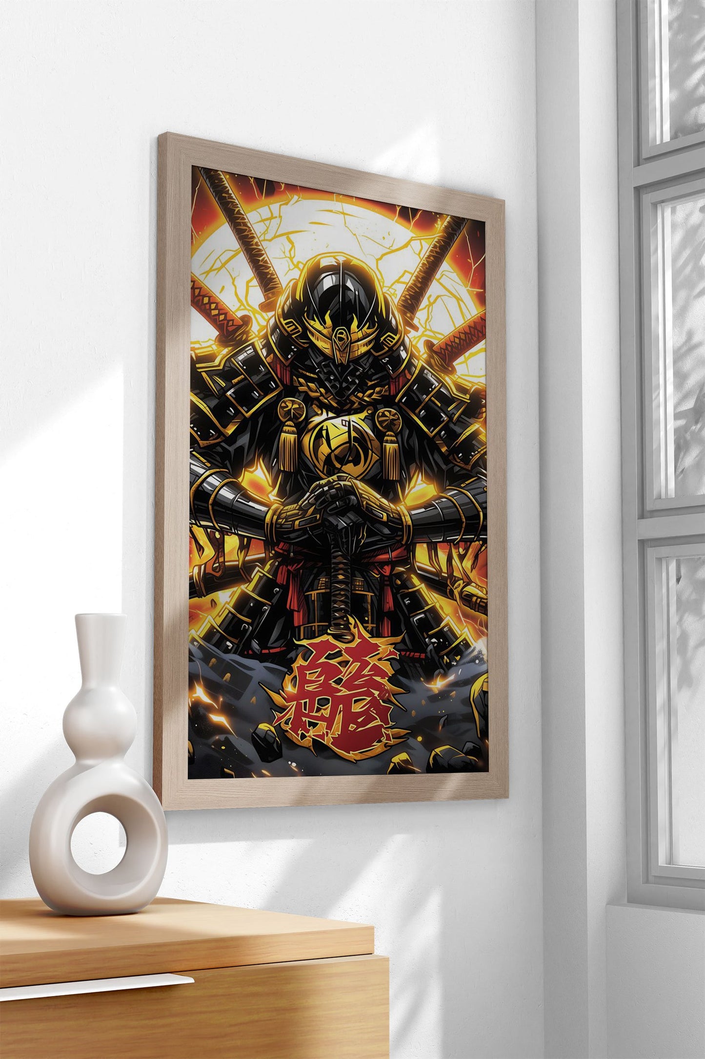 Lord of japanese Samurai Asian Style Poster | Wall Art for Home & Office | High-Quality Print - High-Quality Visual Display