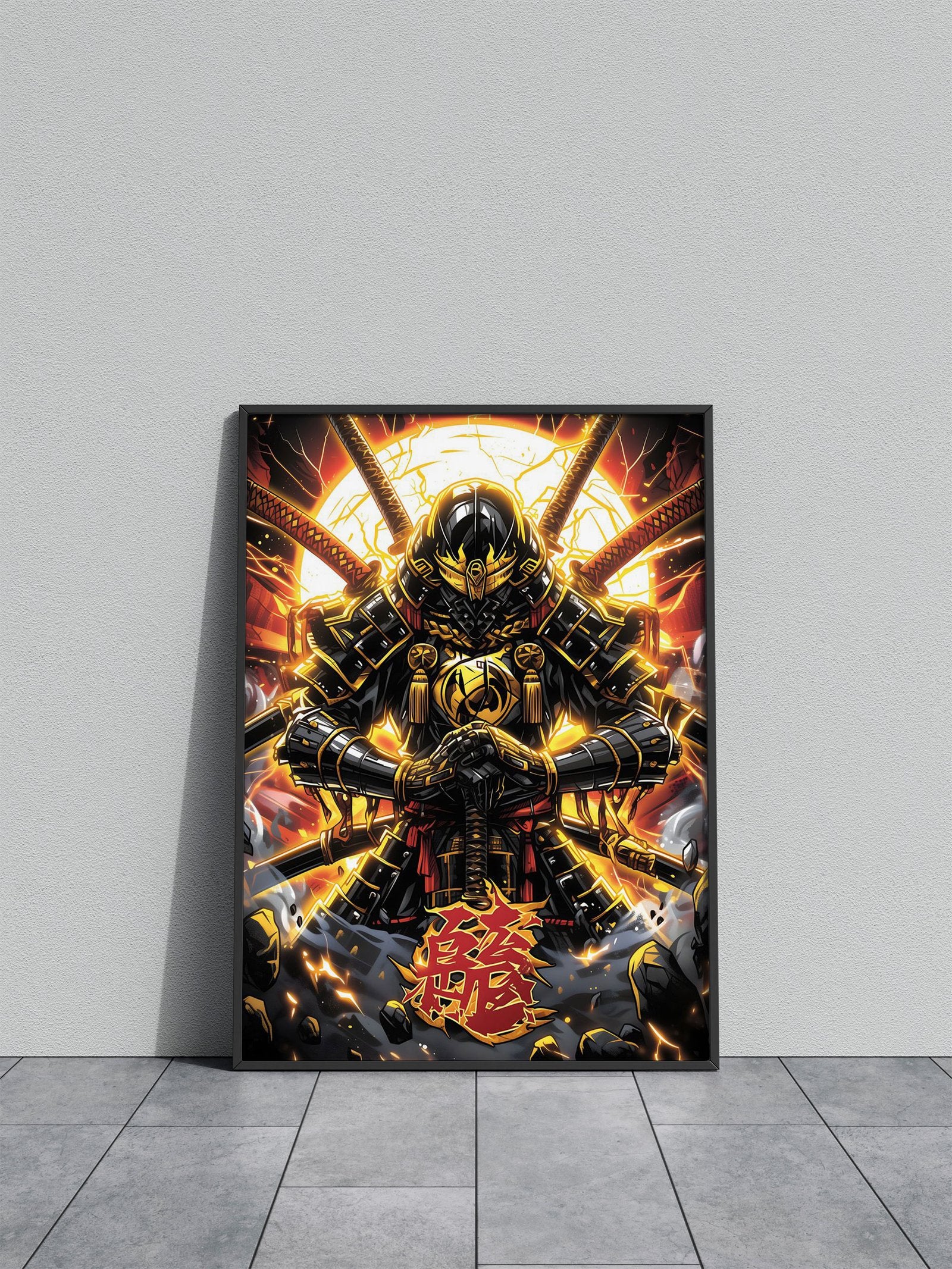Lord of japanese Samurai Asian Style Poster | Wall Art for Home & Office | High-Quality Print - High-Quality Visual Display