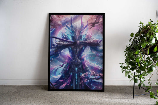 Lord of the Samurais Asian Style Poster | Wall Art for Home & Office | High-Quality Print - High-Quality Visual Display