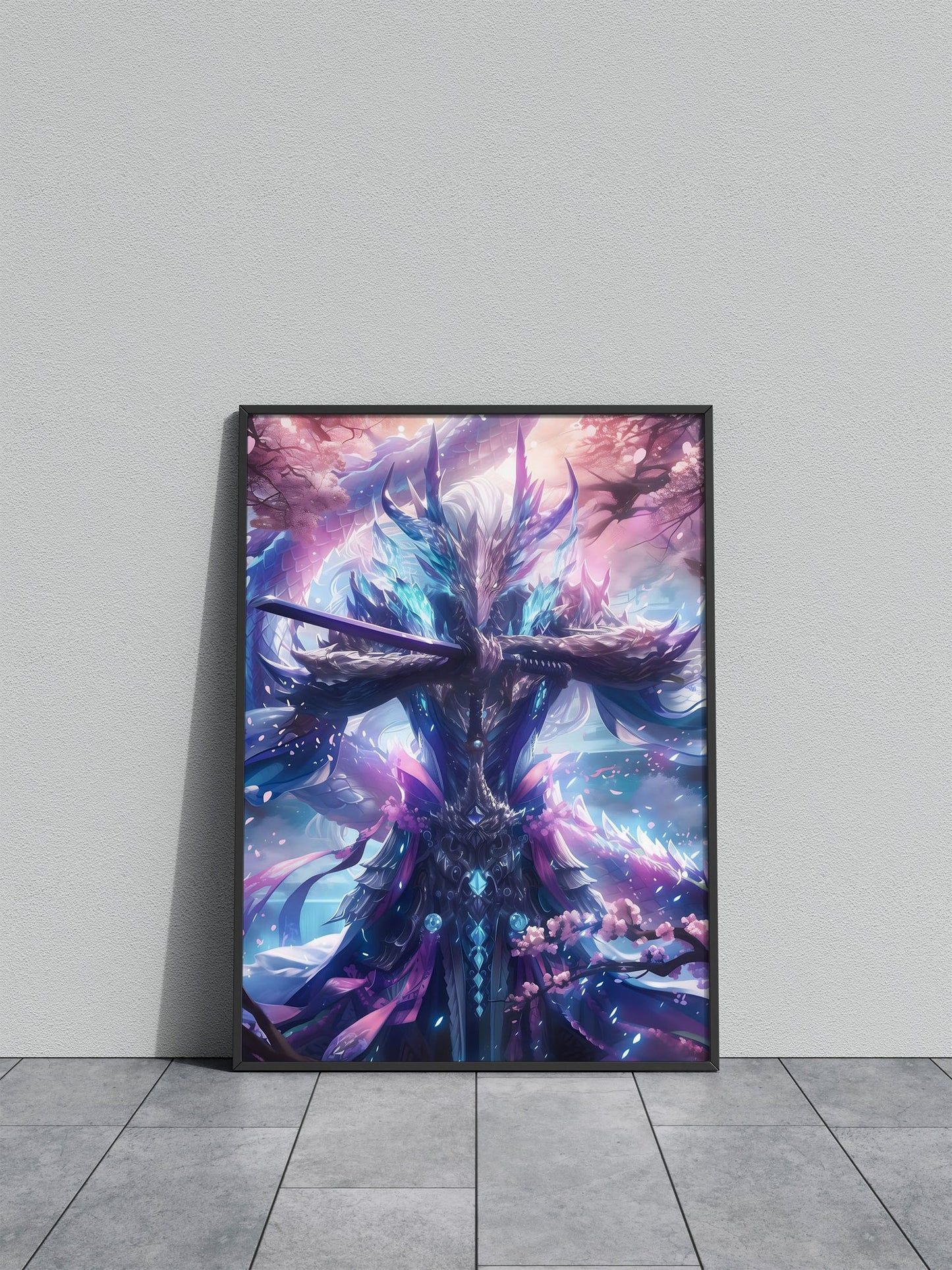 Lord of the Samurais Asian Style Poster | Wall Art for Home & Office | High-Quality Print - High-Quality Visual Display