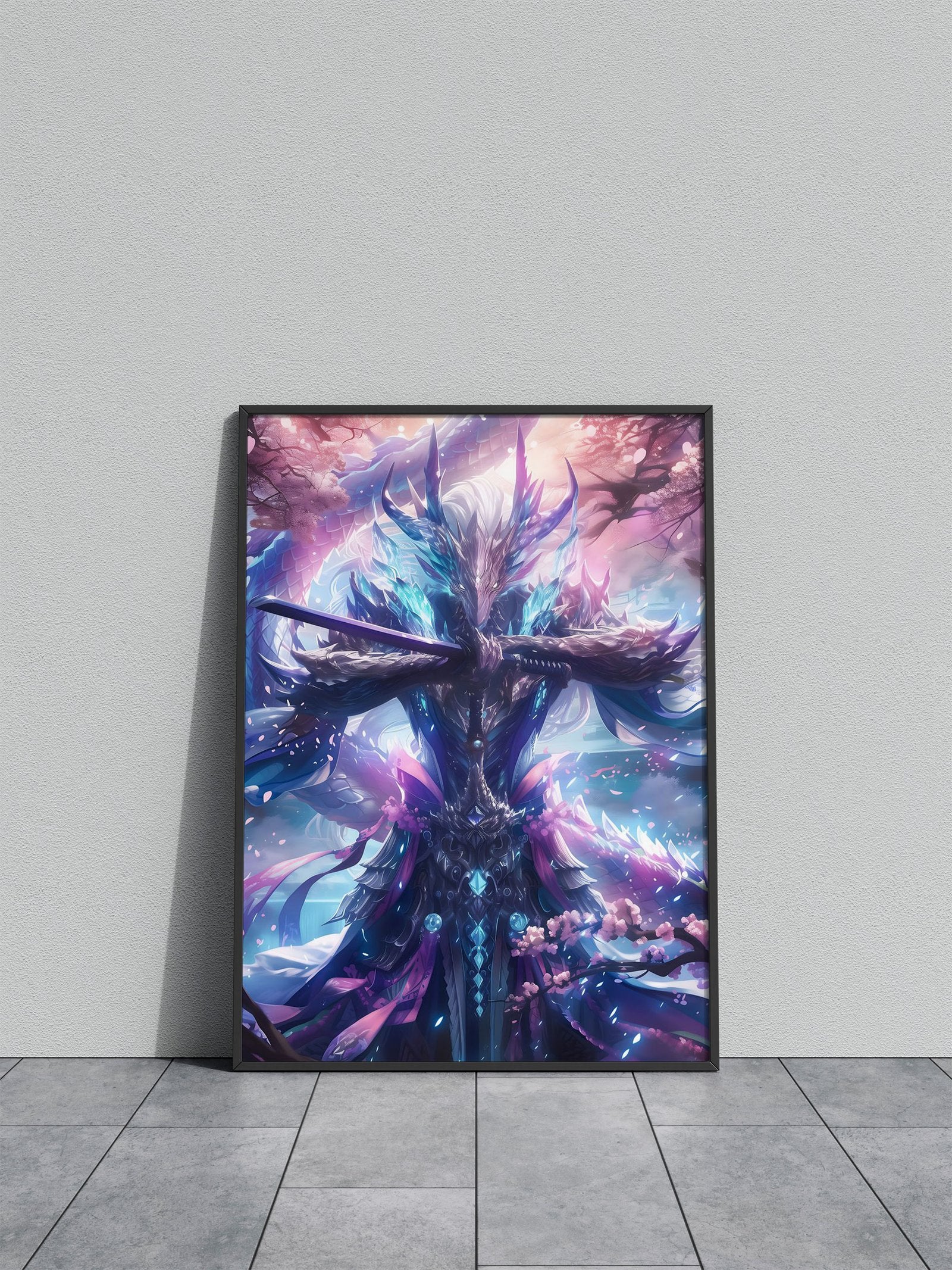 Lord of the Samurais Asian Style Poster | Wall Art for Home & Office | High-Quality Print - High-Quality Visual Display