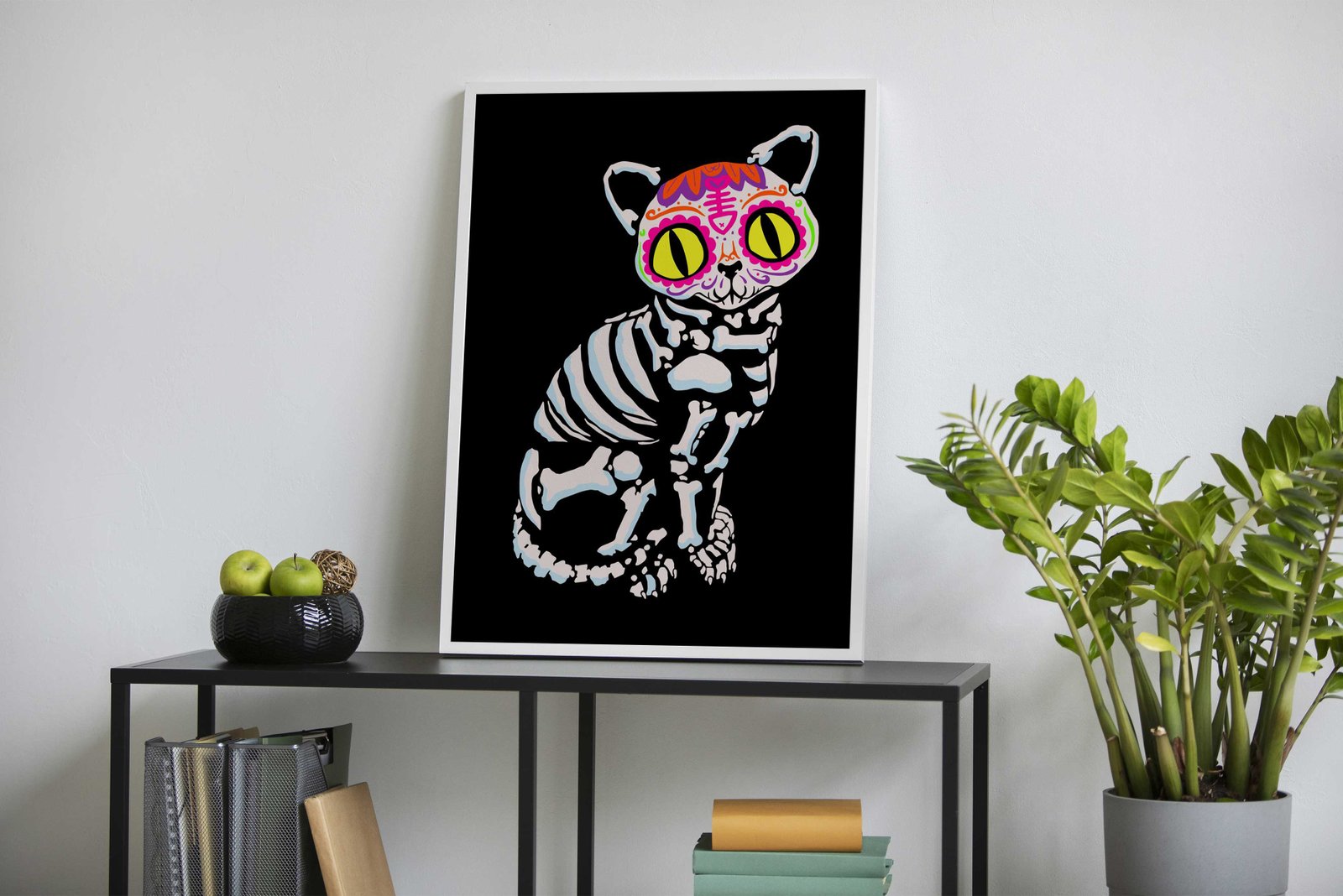 Los Meowrtos Asian Style Poster | Wall Art for Home & Office | High-Quality Print - High-Quality Visual Display