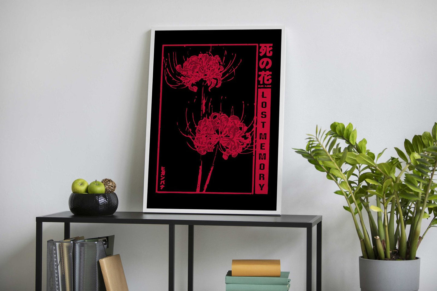 Lost Memory spider lily Asian Style Poster | Wall Art for Home & Office | High-Quality Print - High-Quality Visual Display
