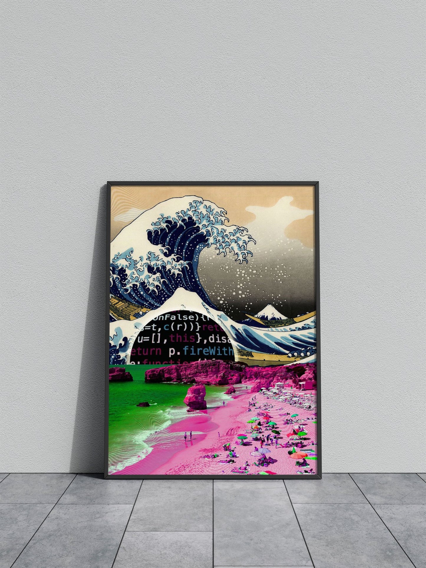 Lovely Painful World Asian Style Poster | Wall Art for Home & Office | High-Quality Print - High-Quality Visual Display