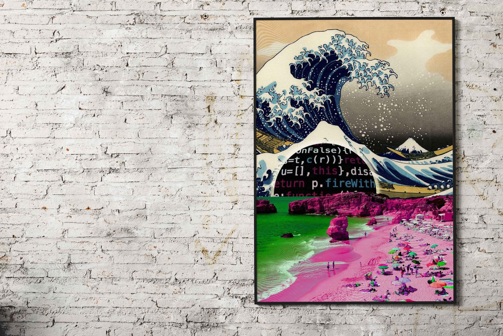 Lovely Painful World Asian Style Poster | Wall Art for Home & Office | High-Quality Print - High-Quality Visual Display