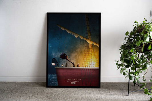 Luffy vs Alvida Asian Style Poster | Wall Art for Home & Office | High-Quality Print - High-Quality Visual Display