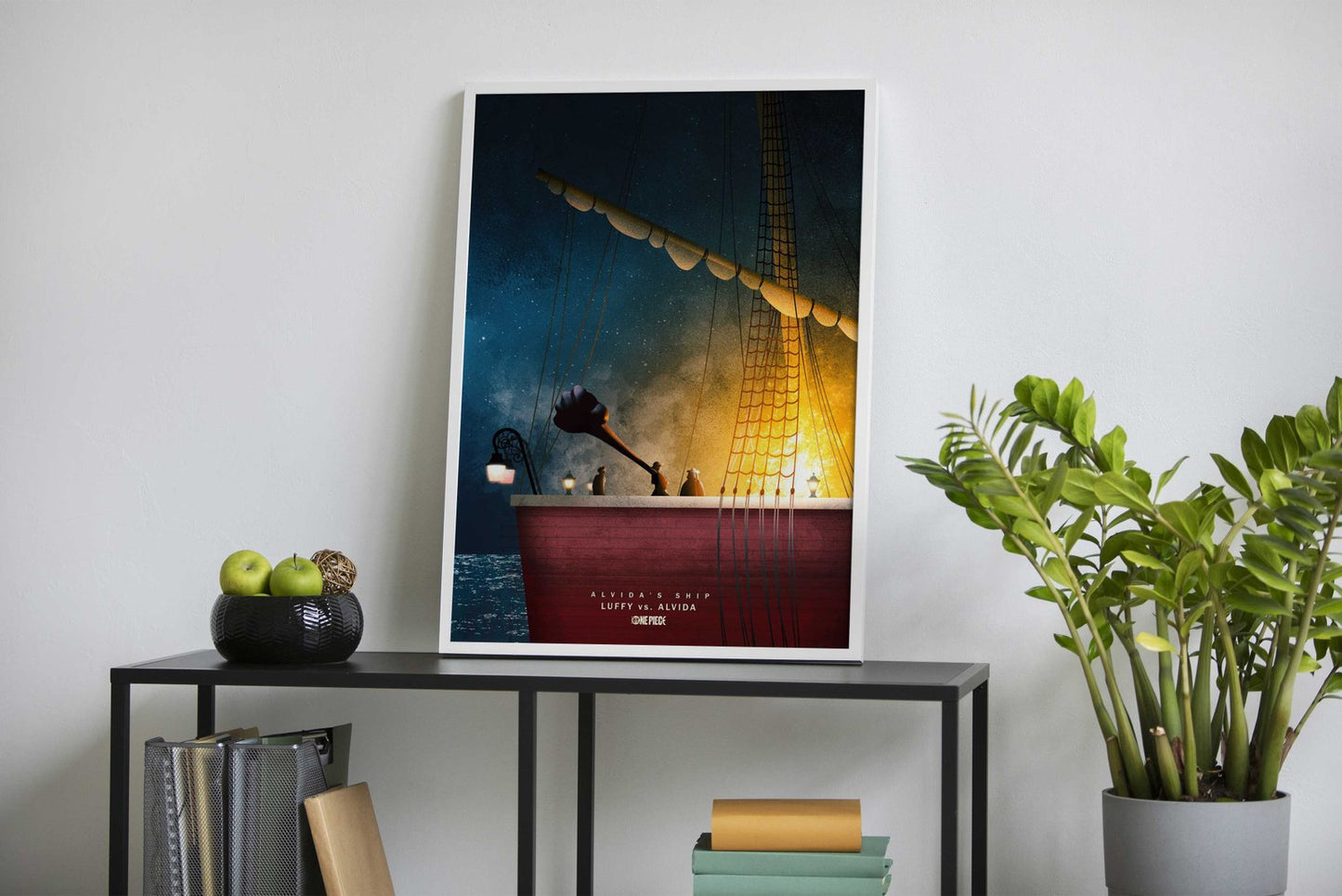 Luffy vs Alvida Asian Style Poster | Wall Art for Home & Office | High-Quality Print - High-Quality Visual Display