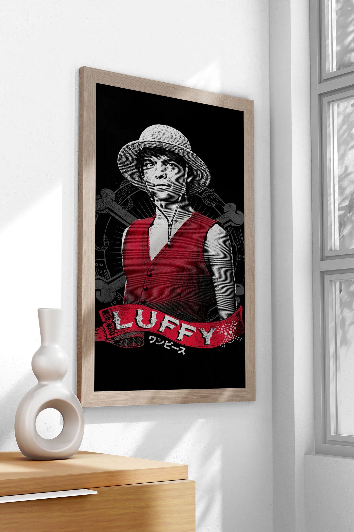 Luffy Asian Style Poster | Wall Art for Home & Office | High-Quality Print - High-Quality Visual Display