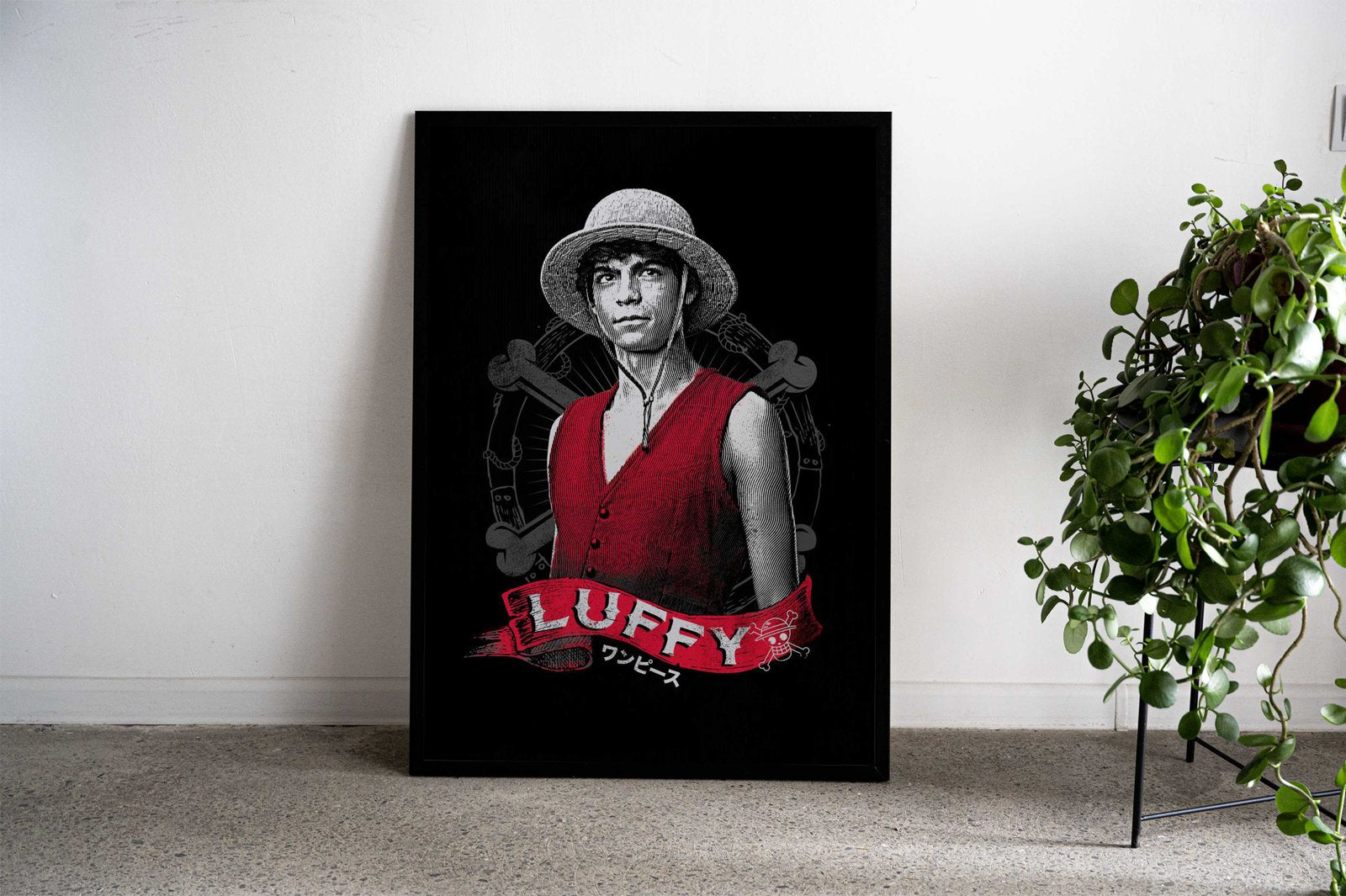 Luffy Asian Style Poster | Wall Art for Home & Office | High-Quality Print - High-Quality Visual Display