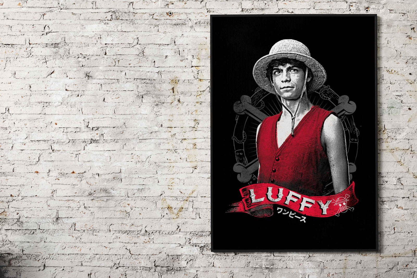 Luffy Asian Style Poster | Wall Art for Home & Office | High-Quality Print - High-Quality Visual Display