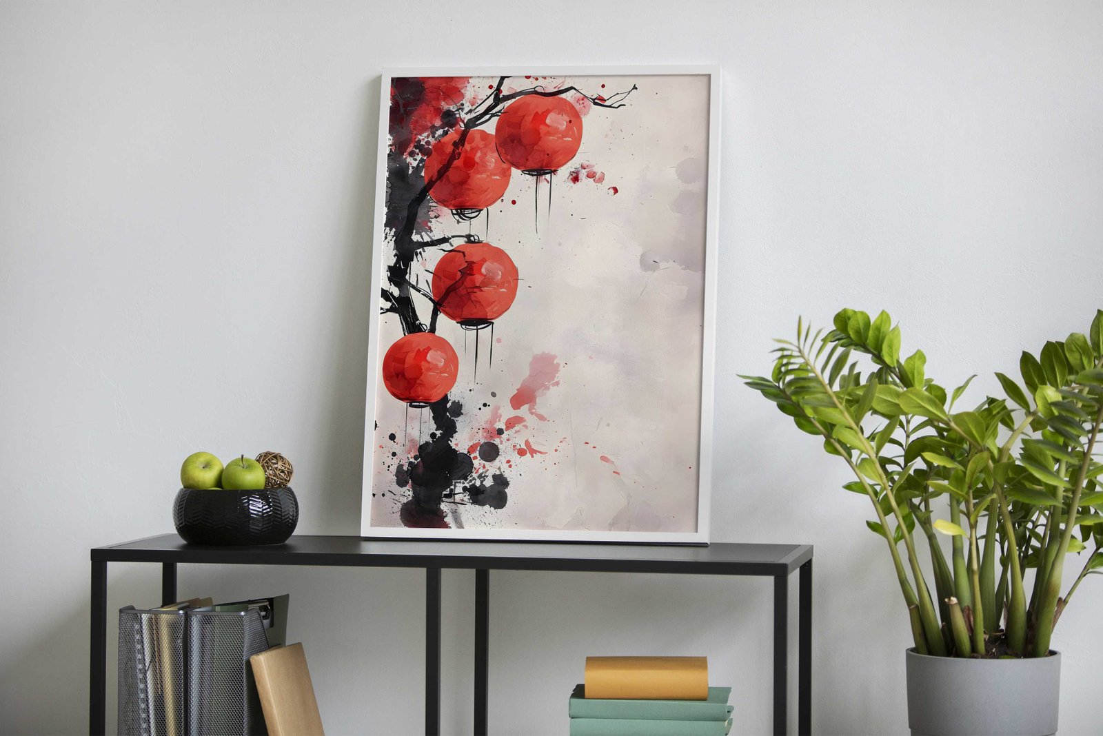 Luminous Tranquility Asian Style Poster | Wall Art for Home & Office | High-Quality Print - High-Quality Visual Display