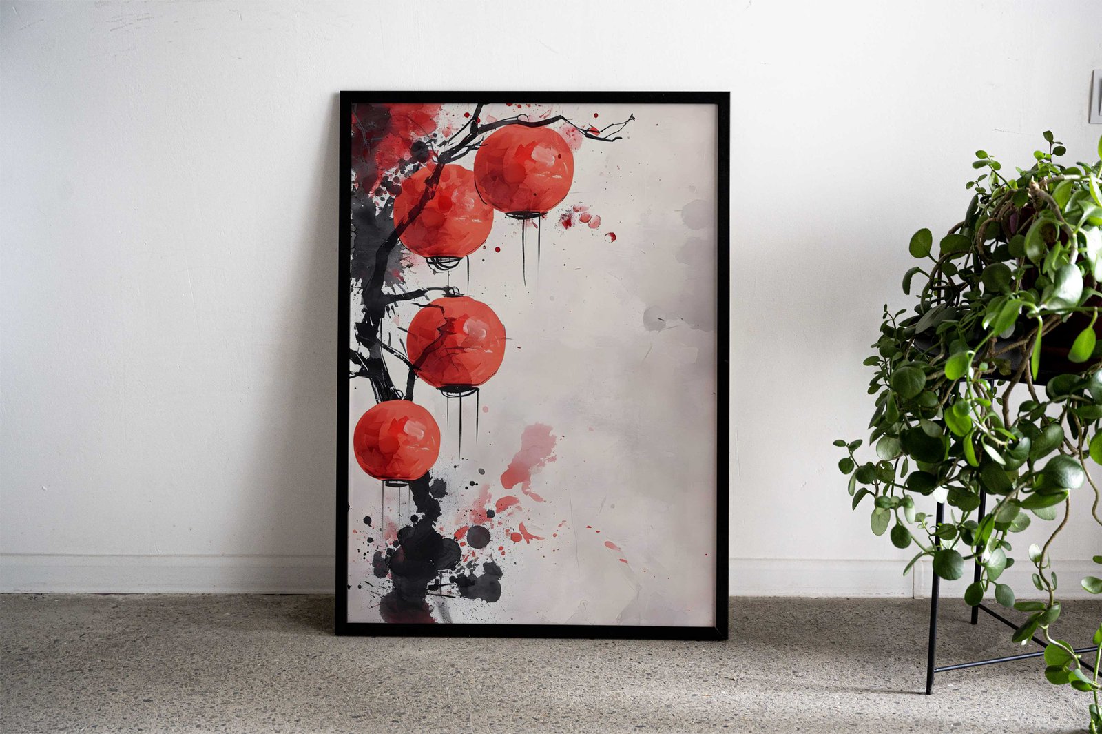 Luminous Tranquility Asian Style Poster | Wall Art for Home & Office | High-Quality Print - High-Quality Visual Display