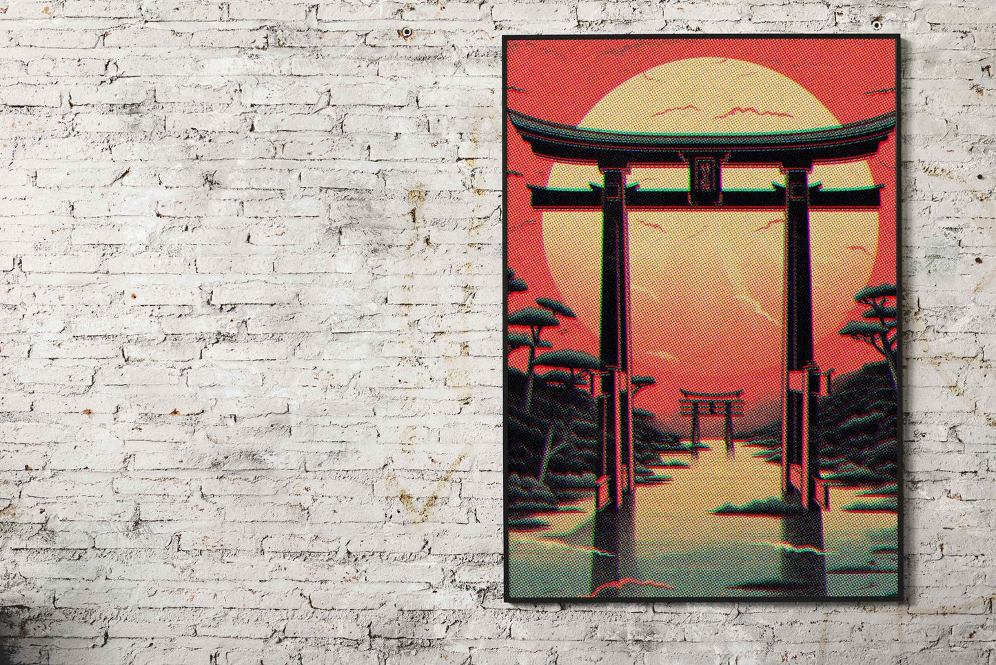 Magic Gate Japan Asian Style Poster | Wall Art for Home & Office | High-Quality Print - High-Quality Visual Display