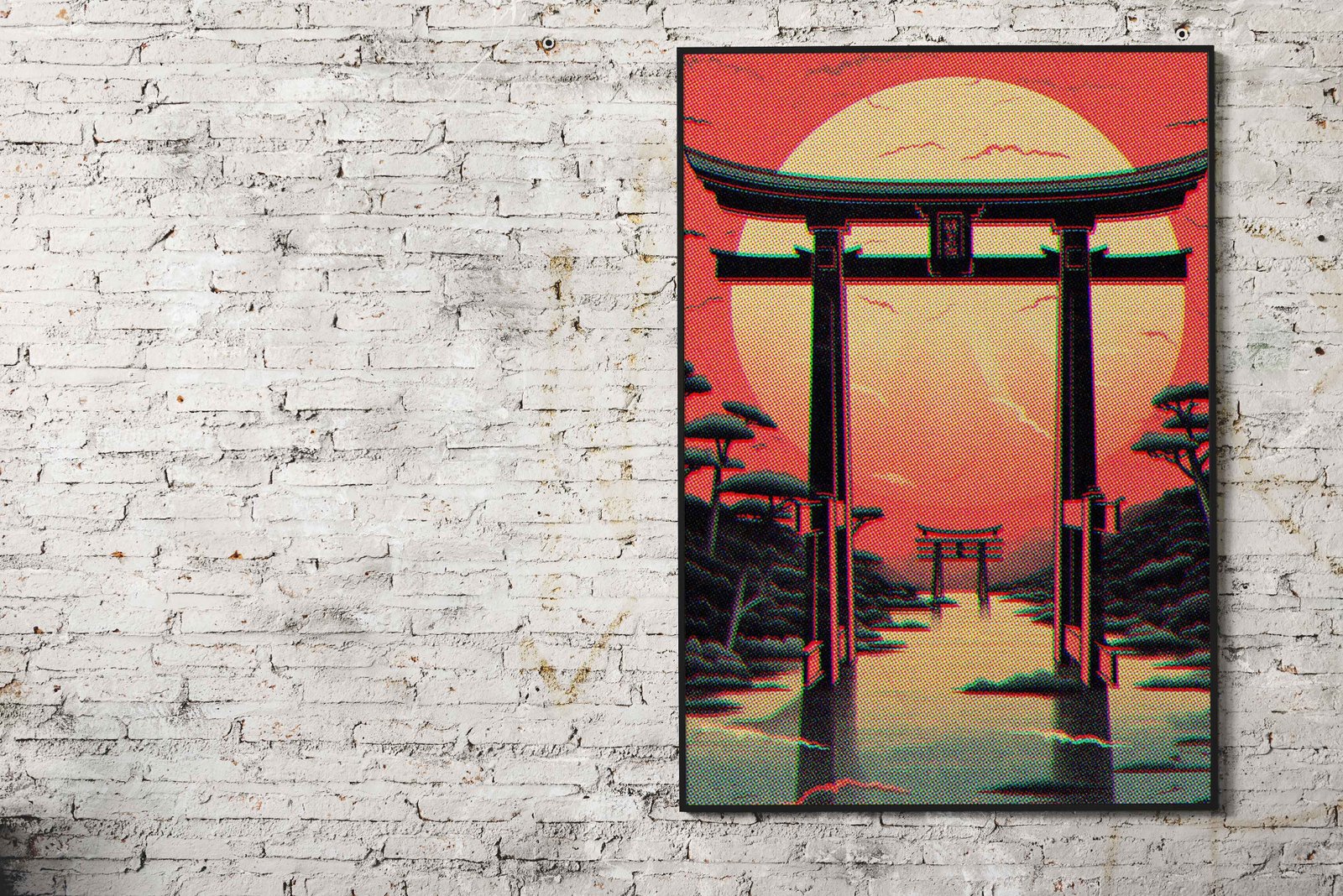 Magic Gate Japan Asian Style Poster | Wall Art for Home & Office | High-Quality Print - High-Quality Visual Display