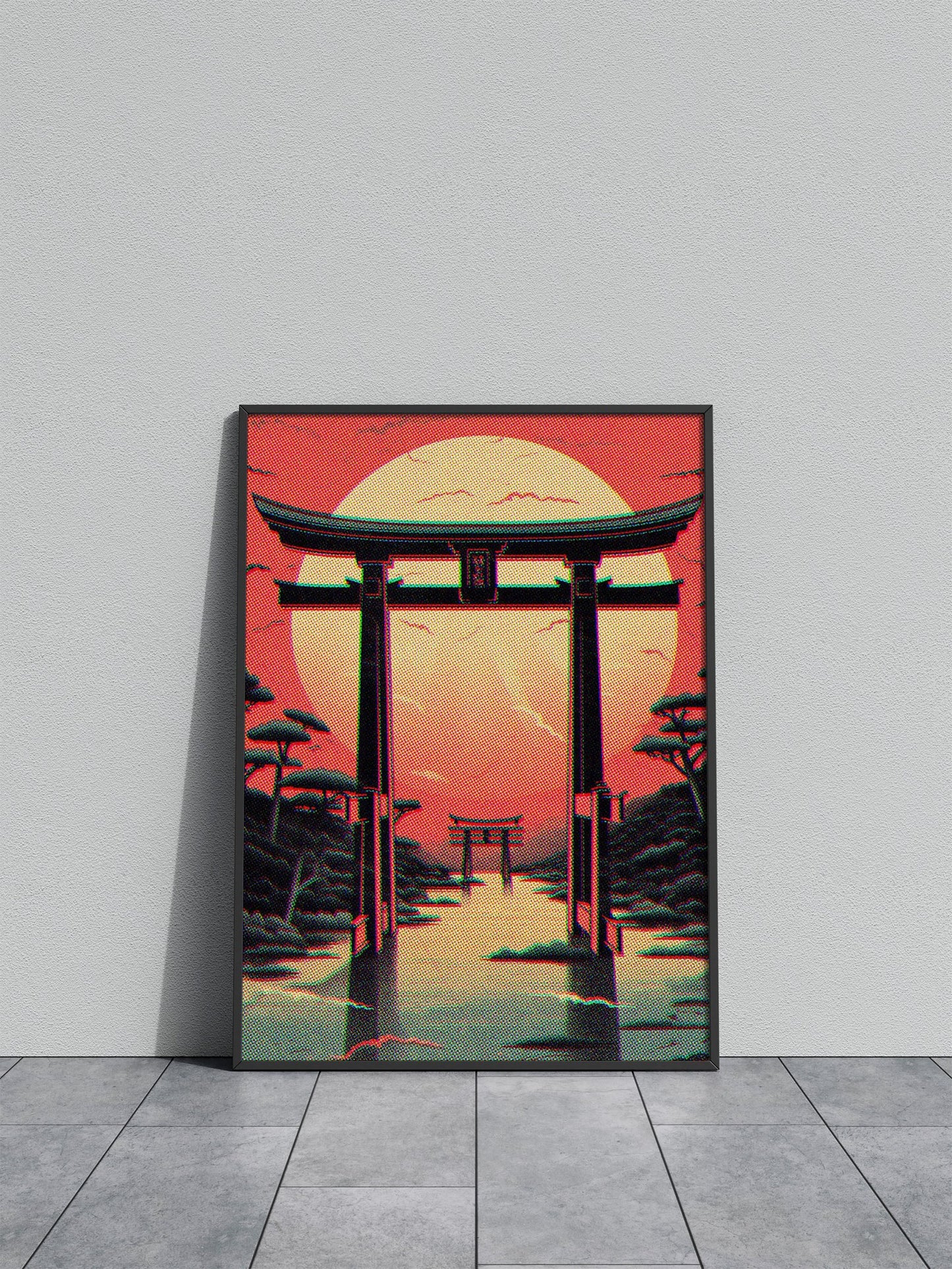 Magic Gate Japan Asian Style Poster | Wall Art for Home & Office | High-Quality Print - High-Quality Visual Display