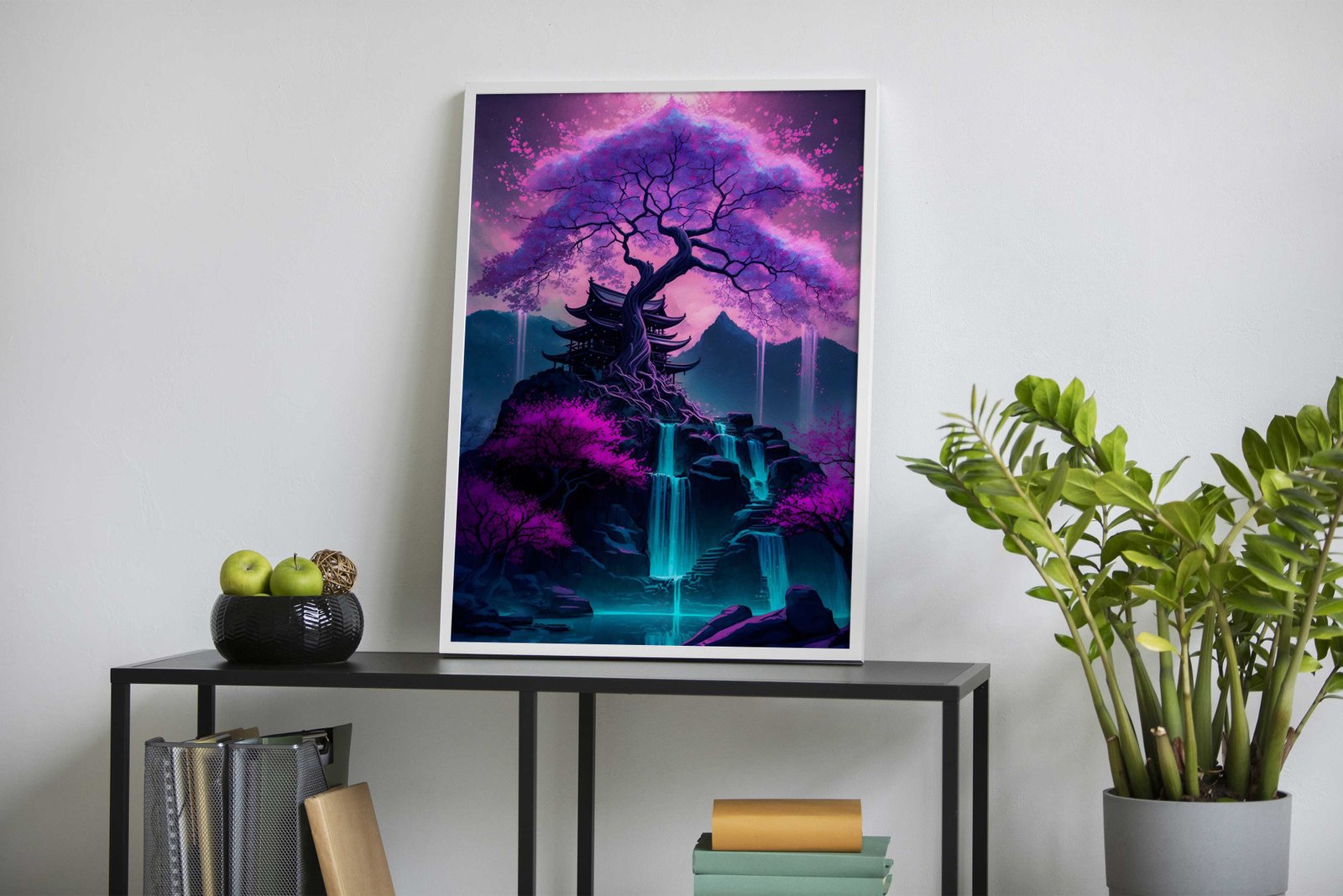Magical Cherry Blossom Asian Style Poster | Wall Art for Home & Office | High-Quality Print - High-Quality Visual Display