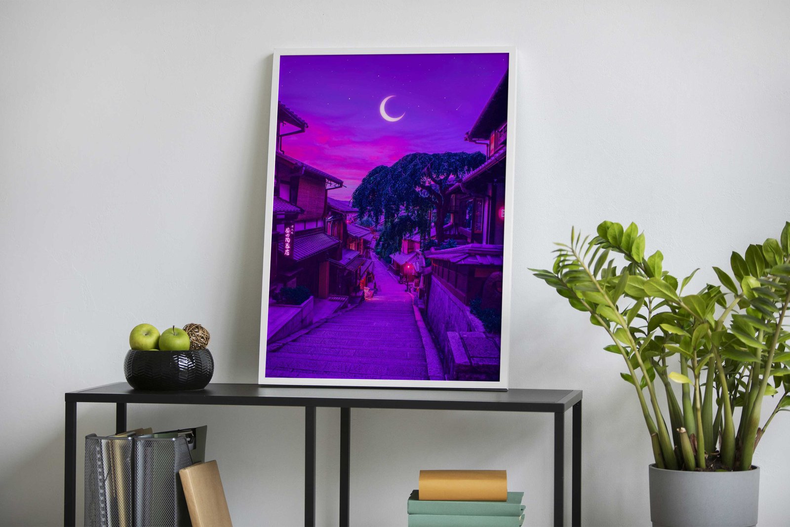 Magical Kyoto Night Asian Style Poster | Wall Art for Home & Office | High-Quality Print - High-Quality Visual Display