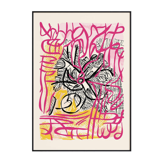 Modern Art Illustration Print No4